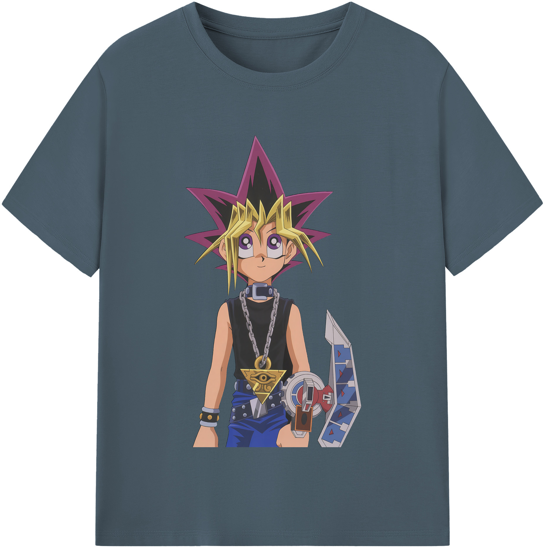 （画像用） 遊☆戯☆王 Yu-Gi-Oh! 綿100％半袖Tシャツ（フロントプリント）